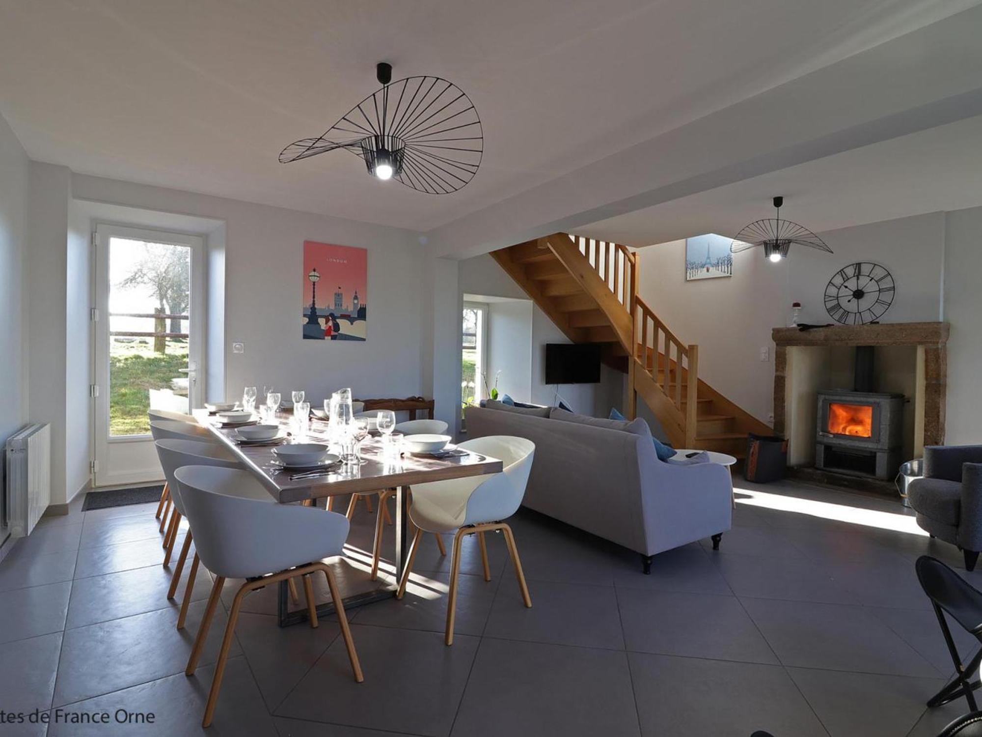 Maison Normande Renovee Avec Grand Jardin, Ideale Pour Famille, Proche Lac Et Randonnees - Fr-1-497-143 Menil-Gondouin Εξωτερικό φωτογραφία