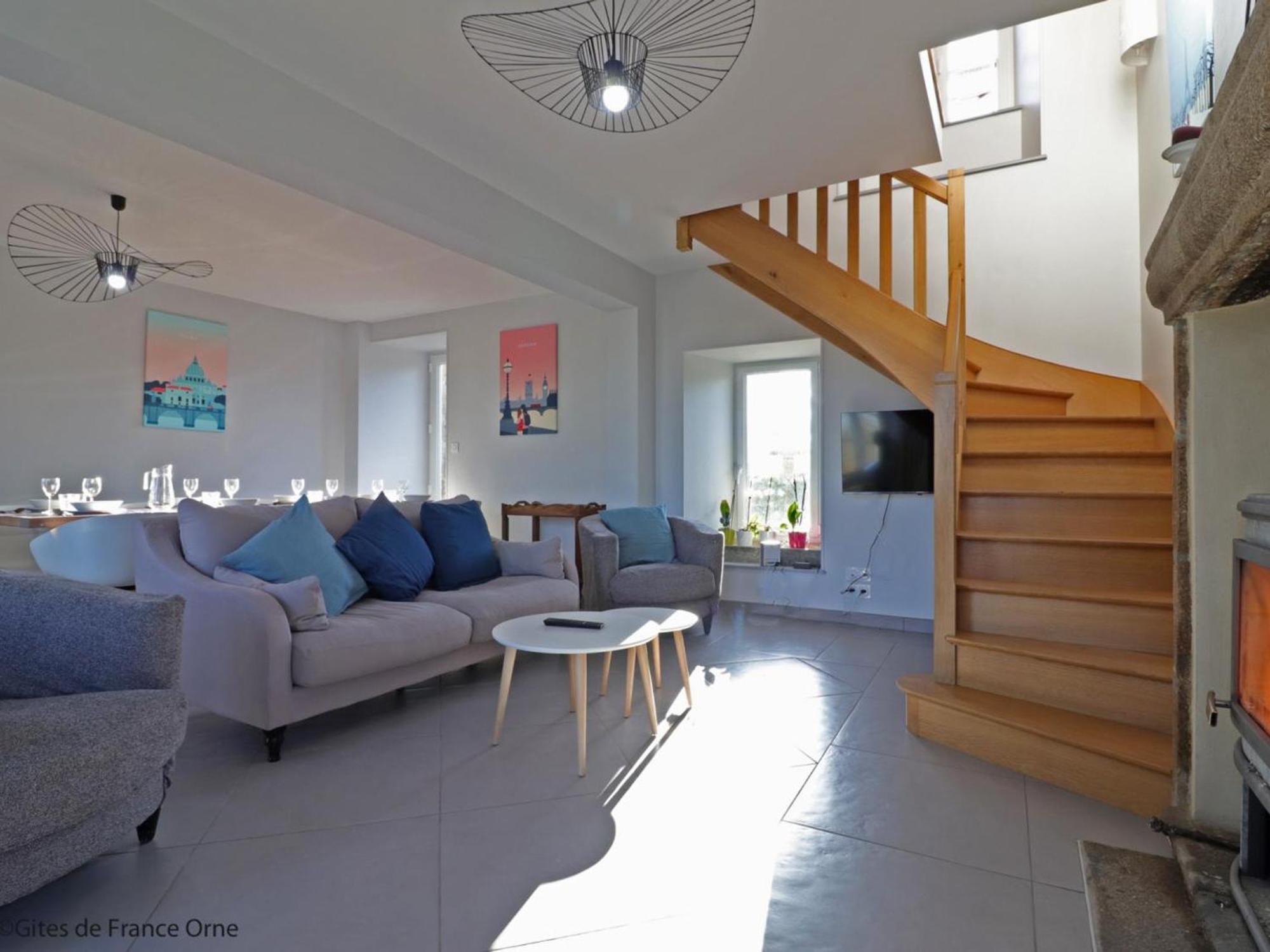 Maison Normande Renovee Avec Grand Jardin, Ideale Pour Famille, Proche Lac Et Randonnees - Fr-1-497-143 Menil-Gondouin Εξωτερικό φωτογραφία