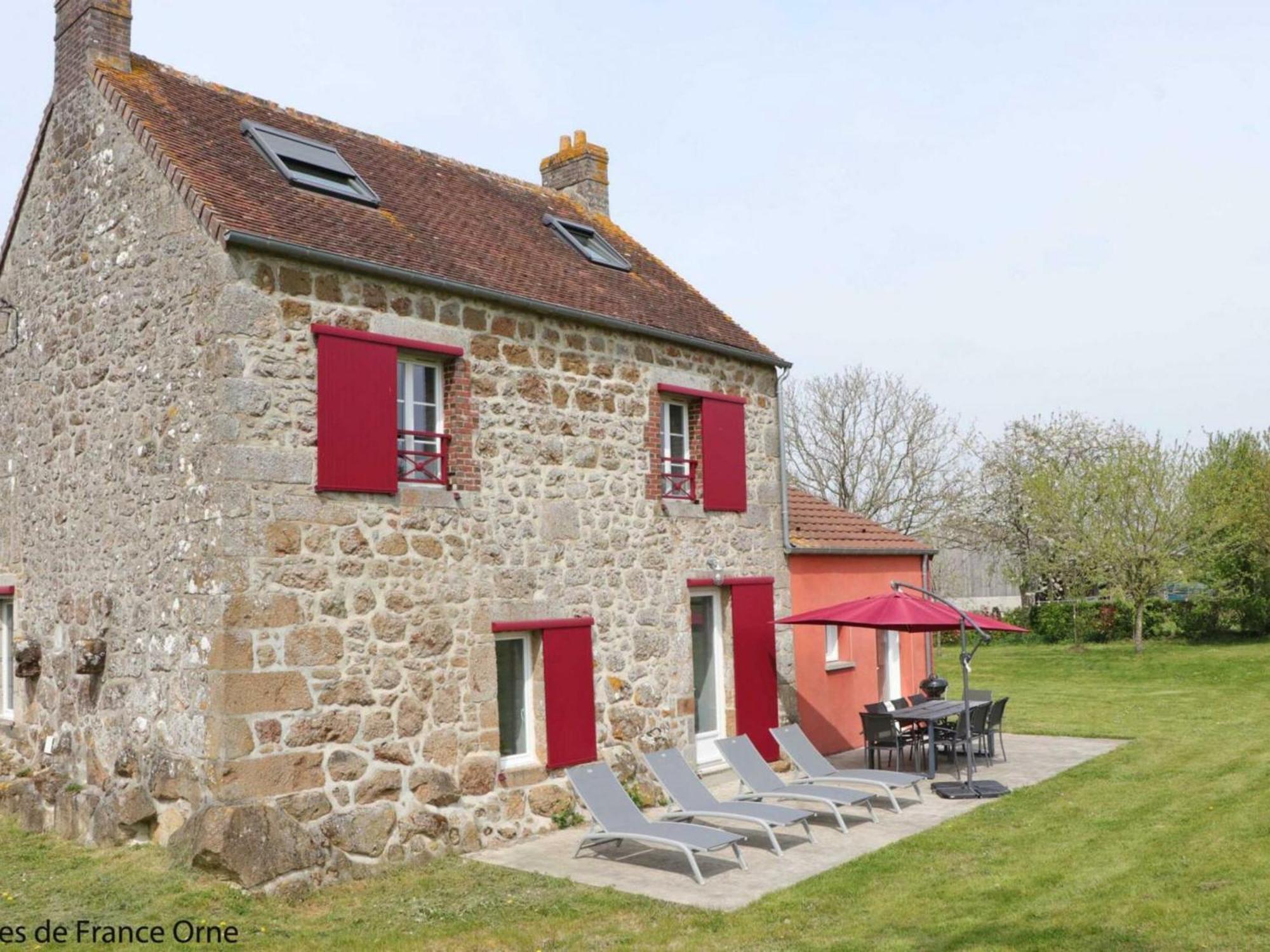 Maison Normande Renovee Avec Grand Jardin, Ideale Pour Famille, Proche Lac Et Randonnees - Fr-1-497-143 Menil-Gondouin Εξωτερικό φωτογραφία